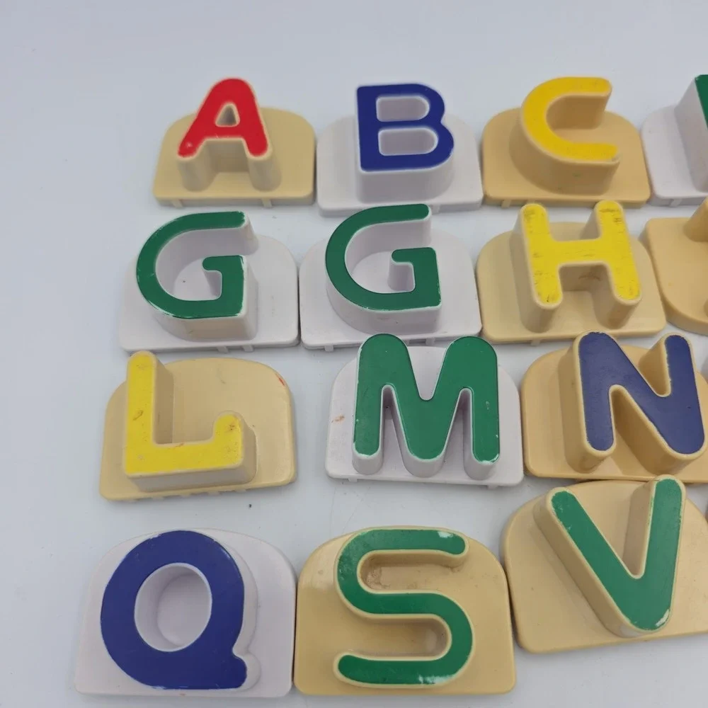 Leap Frog WORD WHAMMER Fridge Phonics Set Magnetic Alphabet ABC's WORKS See Pics